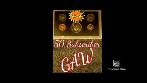 We Did It! 51 Subscribers! Time for a Giveaway!