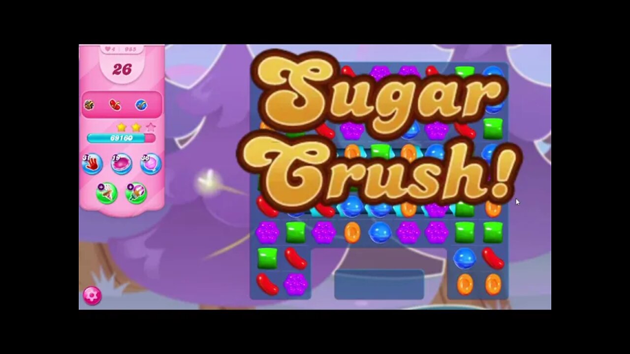 Candy Crush Saga Level 985