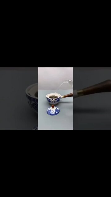 A beautiful and practical porcelain teapot infuser ideal #shorts #tea