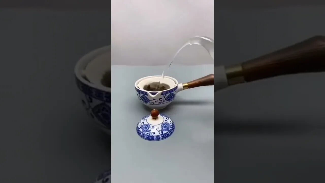 A beautiful and practical porcelain teapot infuser ideal #shorts #tea