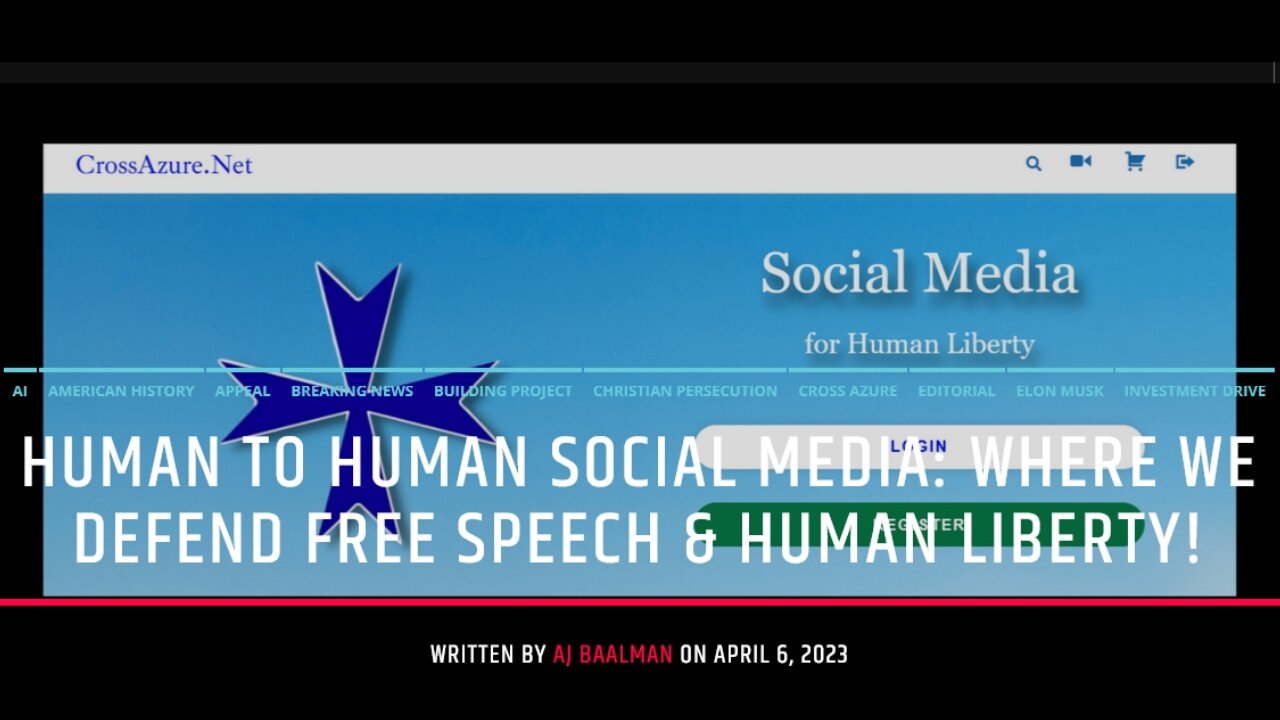 Human To Human Social Media: Where We Defend Human Liberty