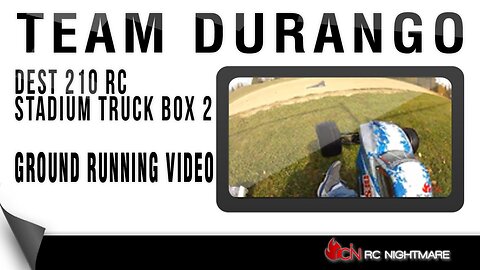 Team Durango DEST 210 RC Stadium Truck Box 2 Ground Running Video