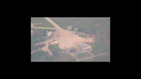 Former Russian pilot and blogger Fighter Bomber recently showed the attack at an open-air parking...
