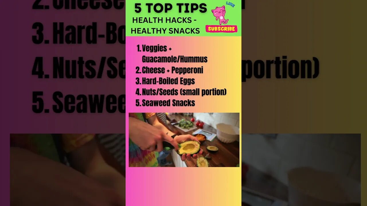 HEALTHY SNACKS LIFEHACK - QUICK AND TASTY LOW CARN SNACK IDEAS 🍽️ | #HealthyBites #LowCarb