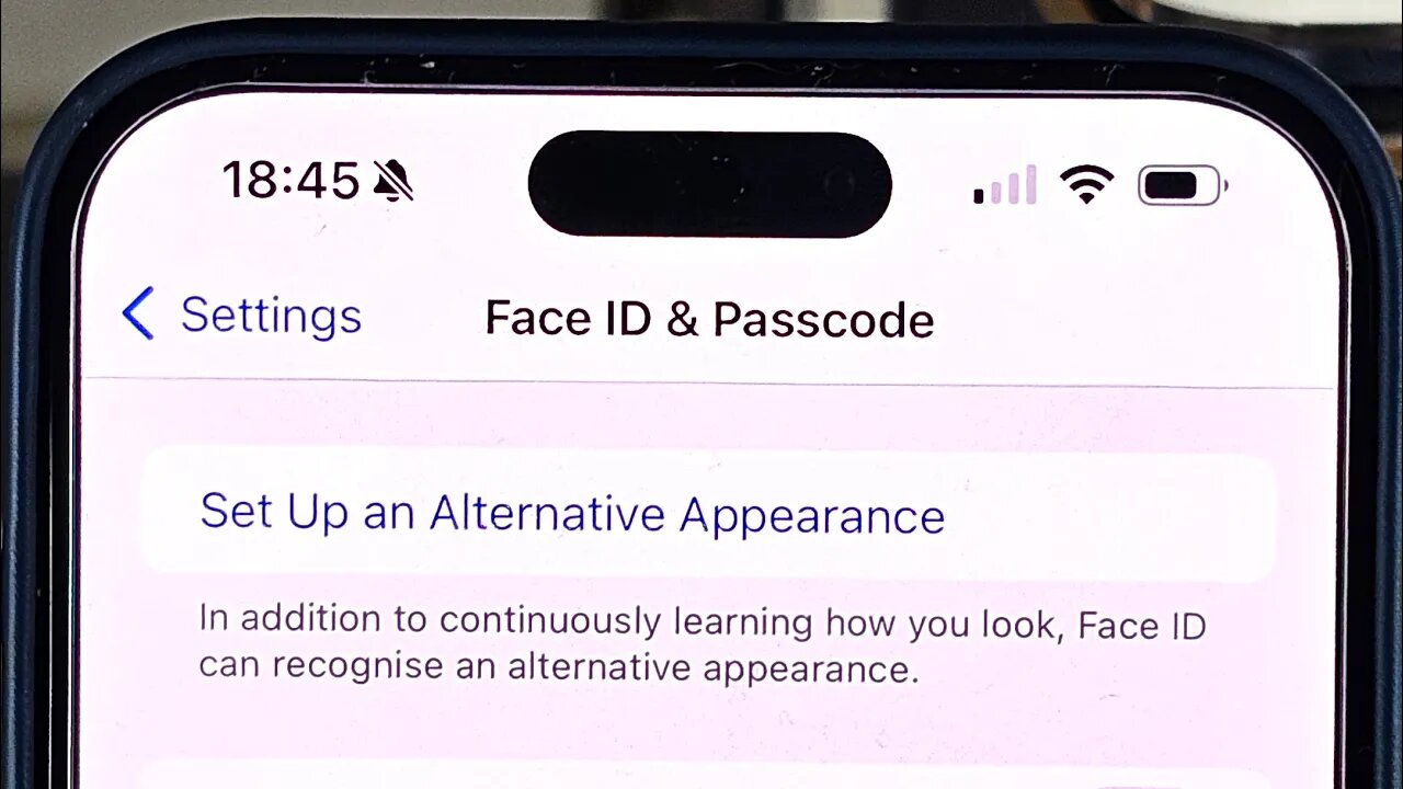 How To Add Second Face ID on iPhone 15 Pro Max