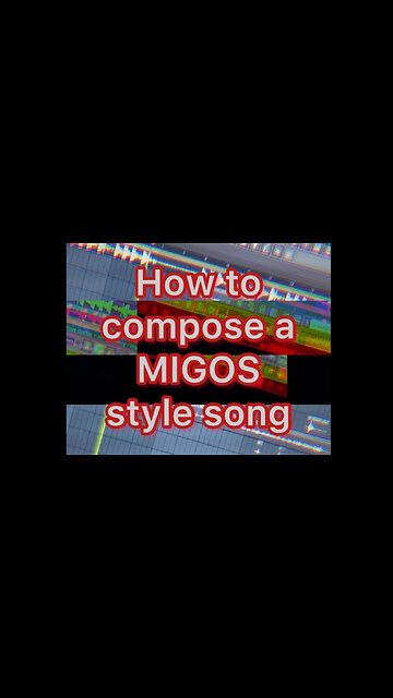 How to compose a MIGOS style song (in mixed Tagalog and English)