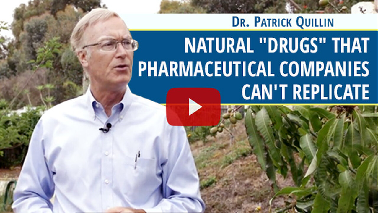 Natural “Drugs” That Pharmaceutical Companies Can’t Replicate