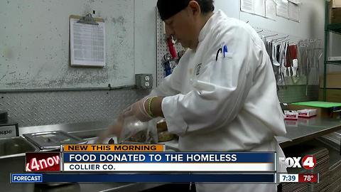 The Capital Grille donates unused food to hungry families in Collier County