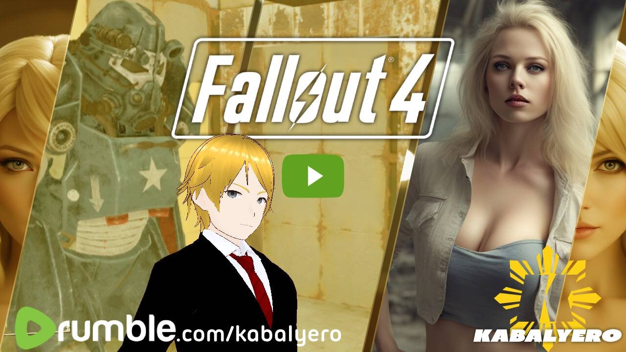 🔴 Fallout 4 Livestream » Just An Older Gamer With An Onscreen Avatar Enjoying A Game [11/2/23]