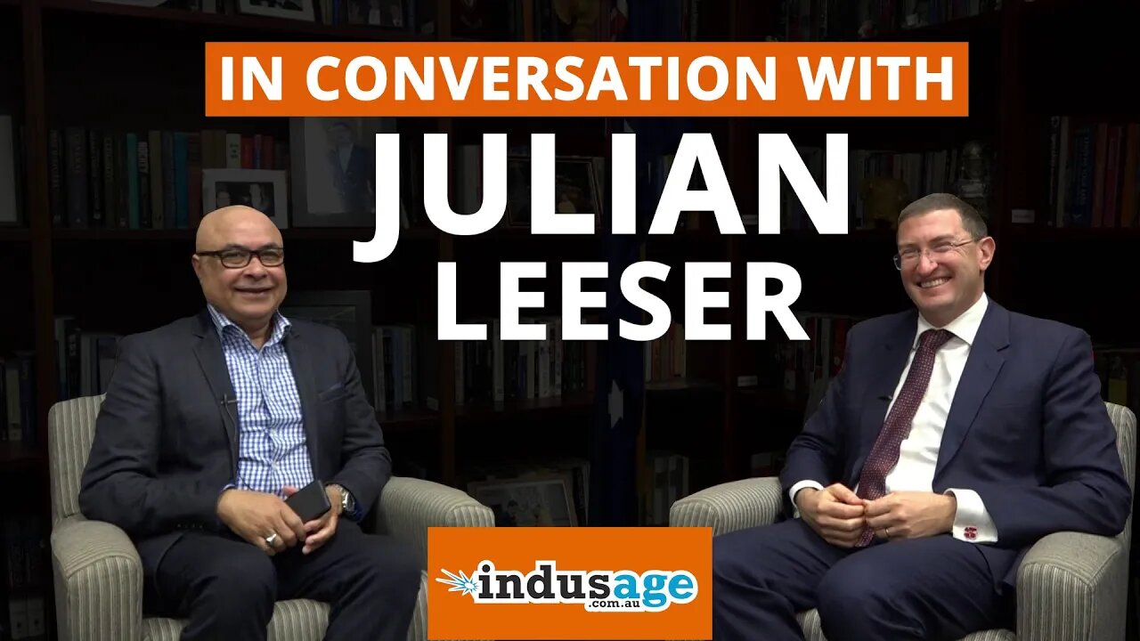 INDUS AGE in conversation with JULIAN LEESER | Hosted - RAJESH SHARMA, Video - VARUN TIWARI