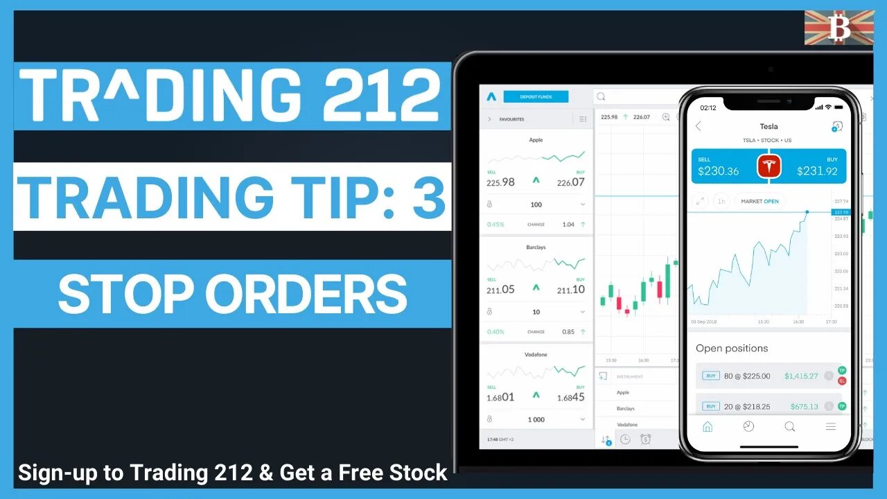 Beginners Guide to Trading 212: Stop Orders (Trading Tip 3)