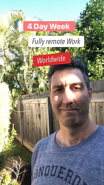 4 day a week remote job?