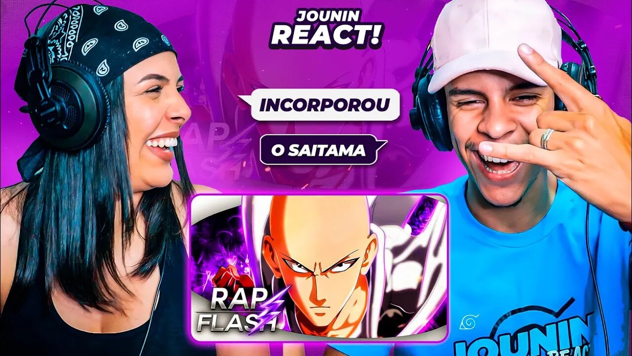 Rap do Saitama (One Punch man) | Apenas Um Soco | Flash Beats [Prod.Hunter] | [React Rap Nerd] 🔥