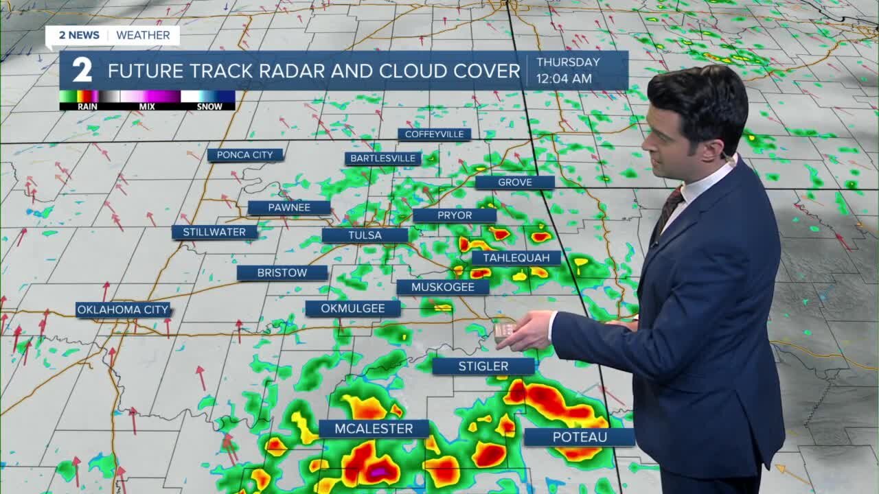 Rain on the way through the weekend