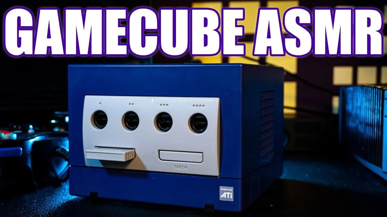 GameCube ASMR | Quick Cleaning | Low Light (Reupload)