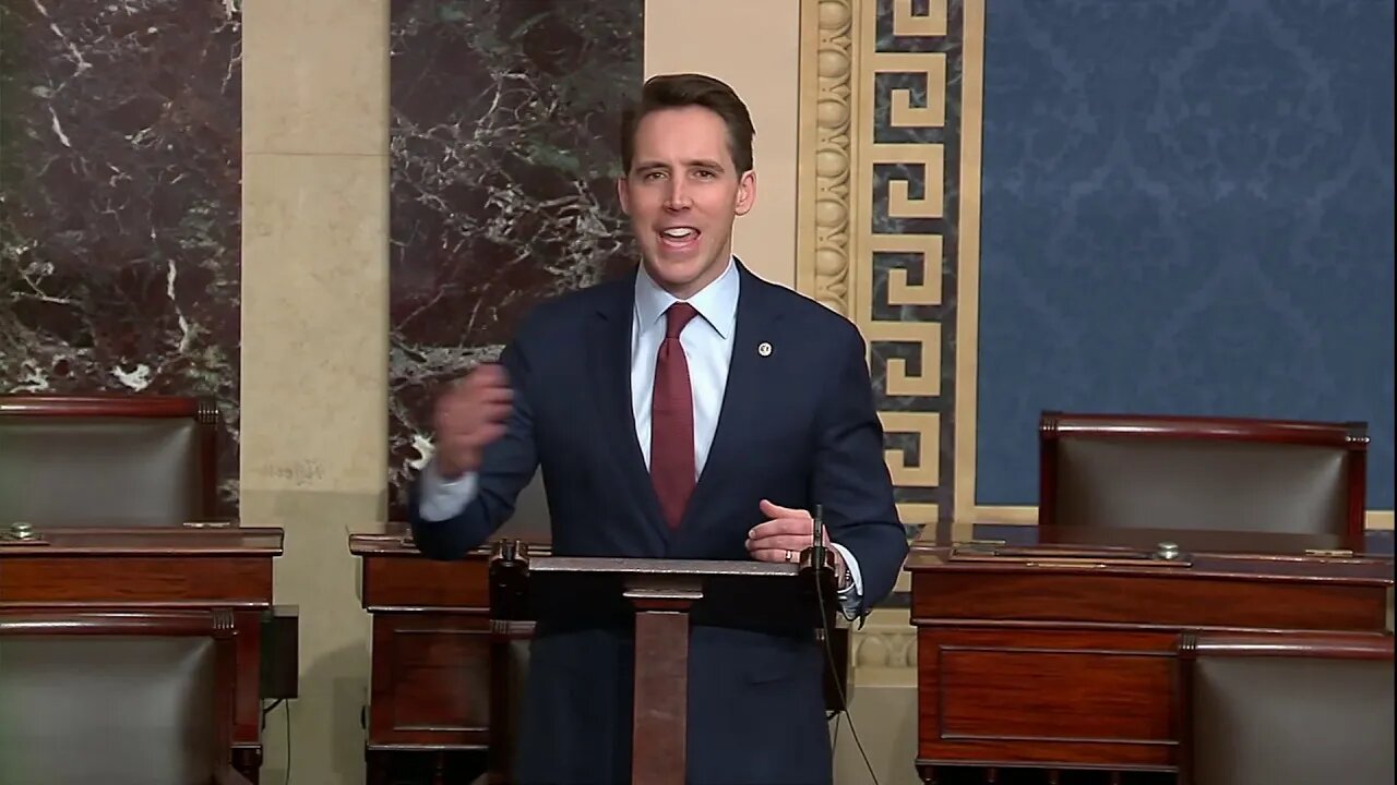 Sen. Hawley speech on resolution to allow dismissal of ‘bogus impeachment' against President Trump