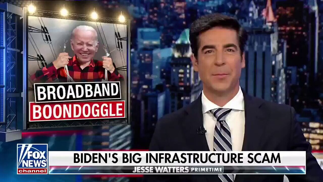 Jesse Watters - EXPOSED: Biden’s latest taxpayer-funded infrastructure boondoggle