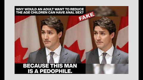 Justin Trudeau's Wife Left Him Because His Pedophilia Is About To Be Exposed