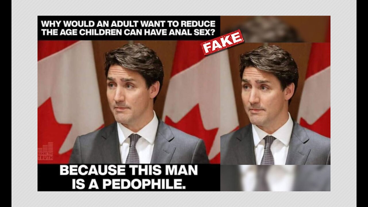Justin Trudeau's Wife Left Him Because His Pedophilia Is About To Be Exposed
