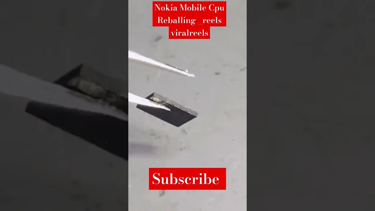 Nokia Mobile Cpu Reballing _reels _viralreels _trickstoday #gadgetrepair #mobile #speaker #cellphone