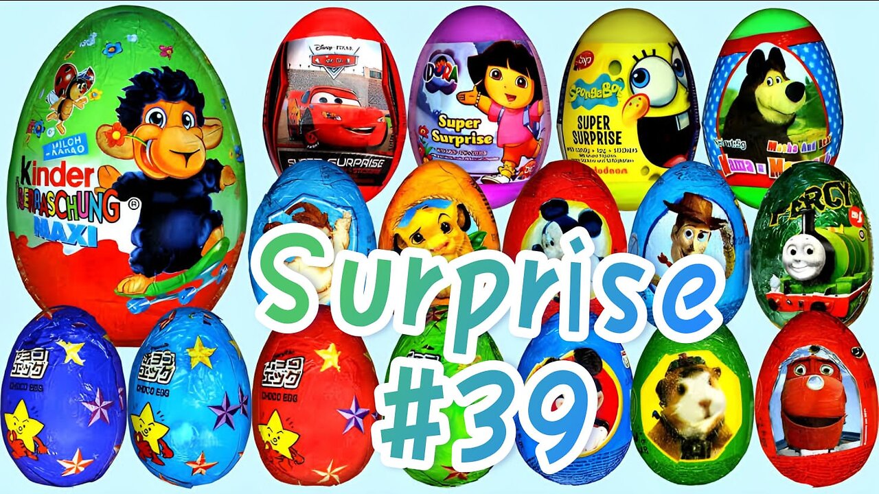 hello !!!! kiddies eggs surprise #39