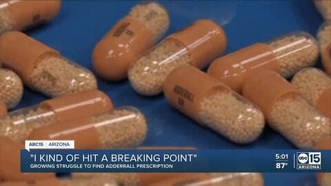 Adderall shortage continues, FDA says ‘supply is increasing’