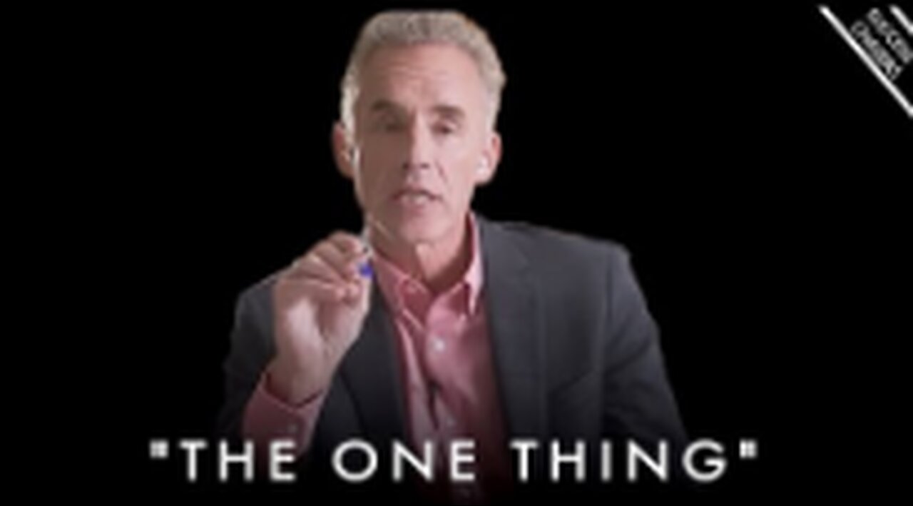 The One Thing You Need To Achieve ANYTHING You Want - Jordan Peterson Motivation