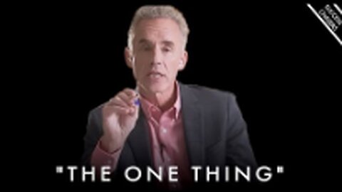 The One Thing You Need To Achieve ANYTHING You Want - Jordan Peterson Motivation