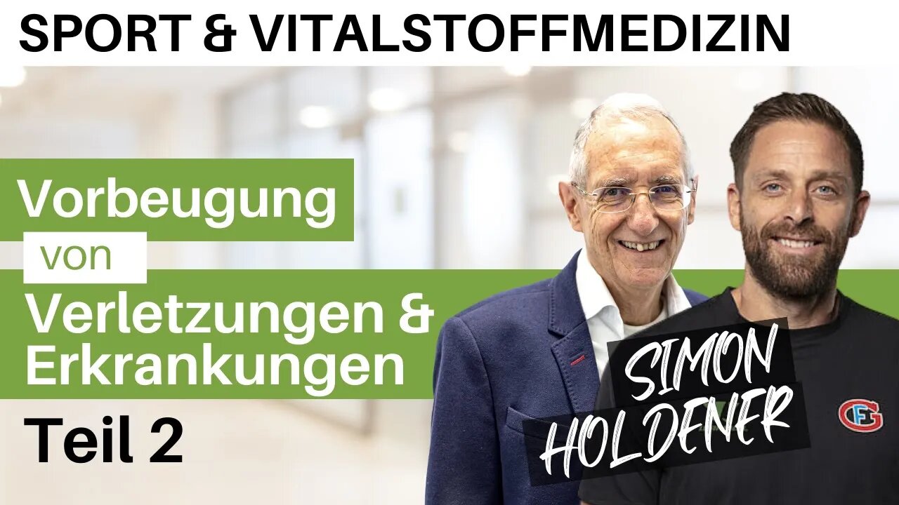 Sport und Vitalstoffmedizin: Vorbeugung von Verletzungen und Erkrankungen - Teil 2