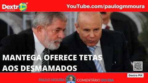 MANTEGA OFERECE TETAS AOS DESMAMADOS