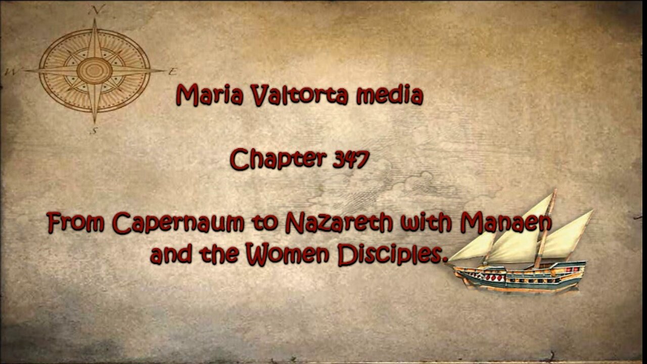 From Capernaum to Nazareth with Manaen and the Women Disciples.