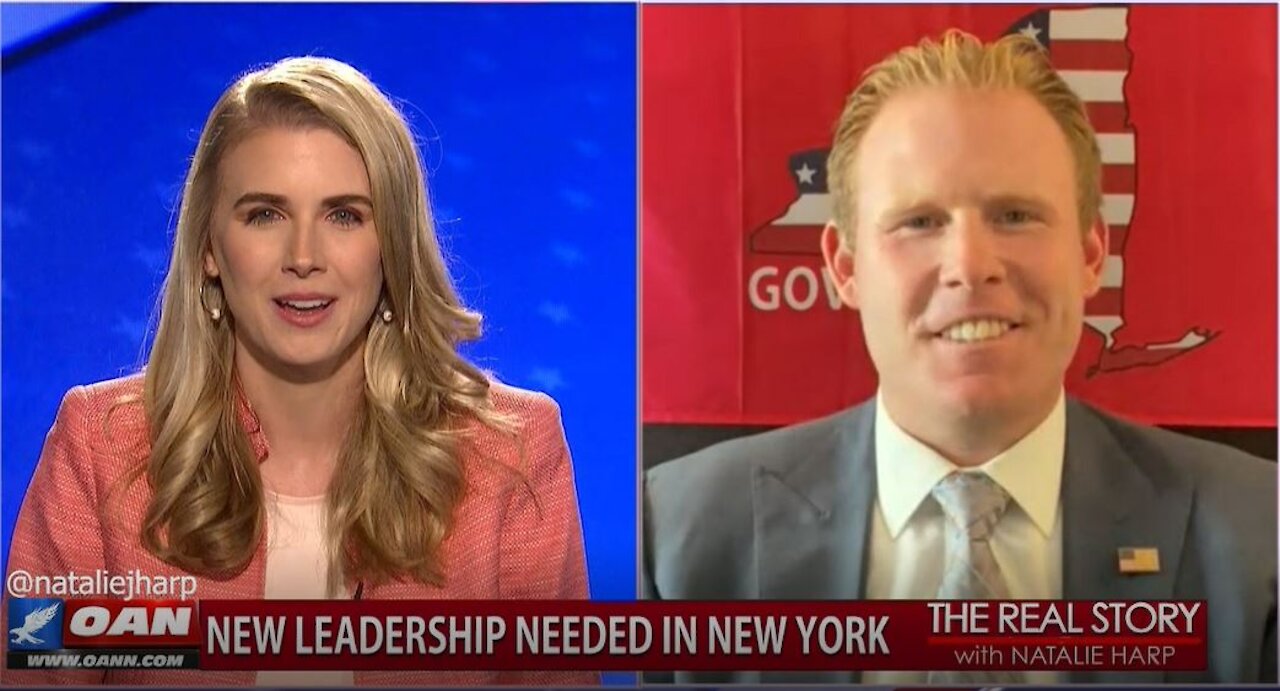 The Real Story - OAN Cuomo Farewell with Andrew Giuliani