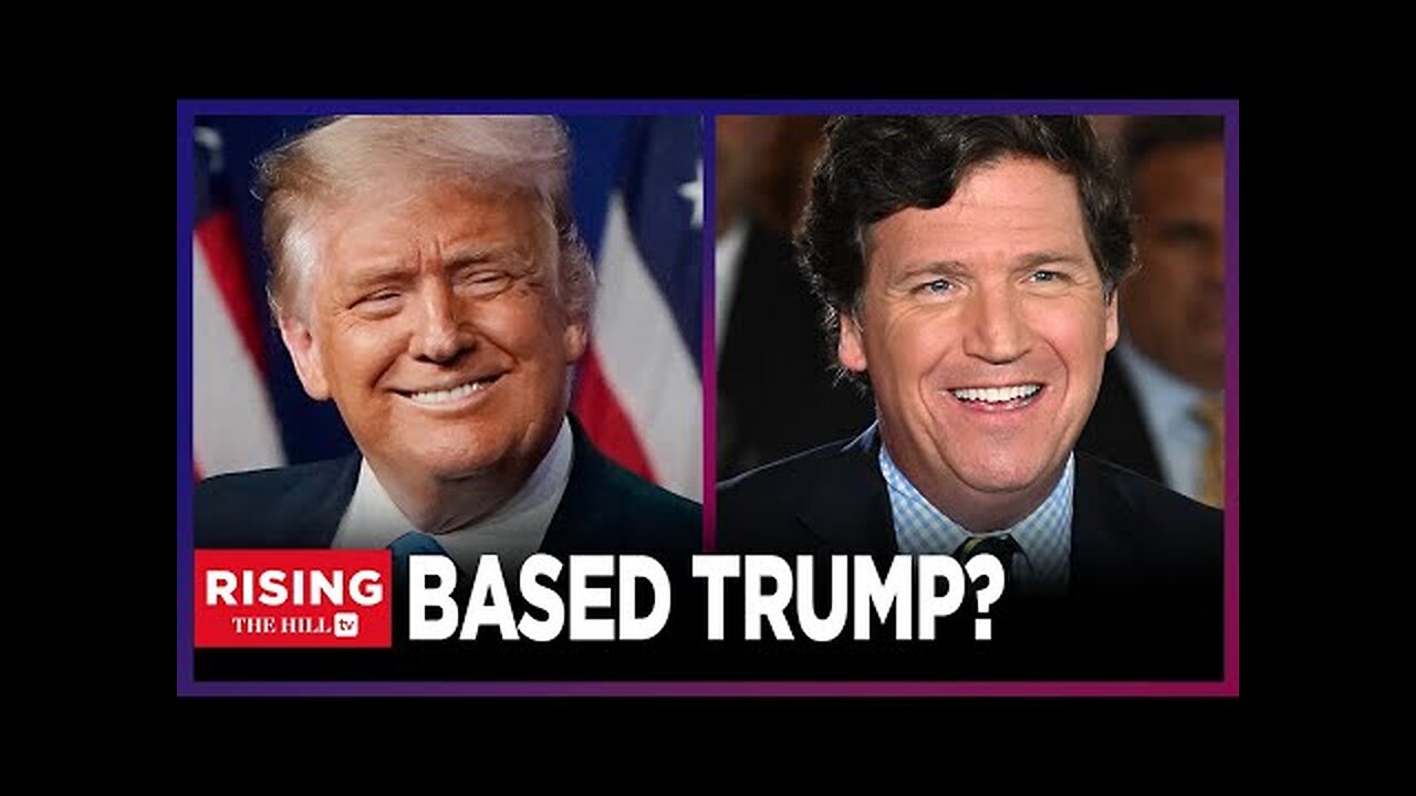 Tucker Carlson PRAISES Trump To Russell Brand: ONLY Candidate CALLING OUT DC's Ukraine OBSESSION