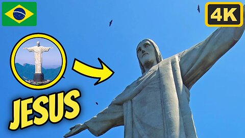 🇧🇷 [4K] Christ the Redeemer Walk | Rio De Janeiró, Brazil | 2024