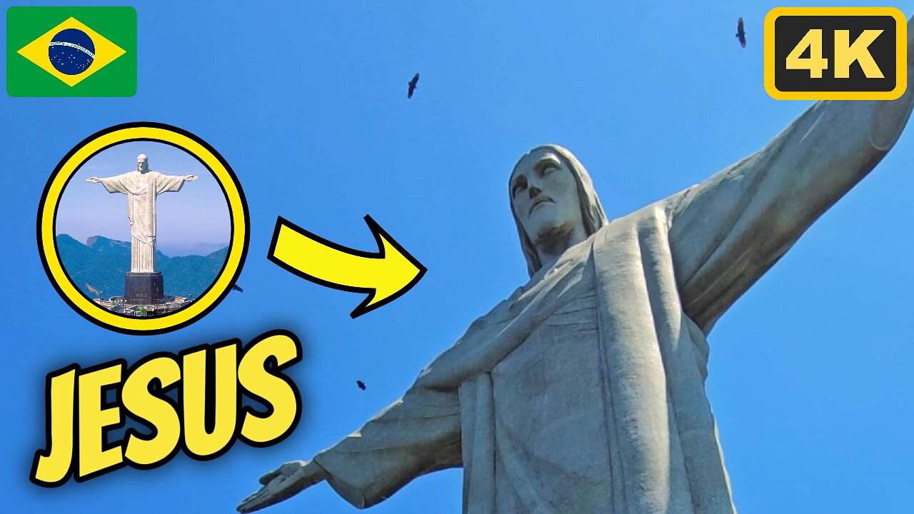 🇧🇷 [4K] Christ the Redeemer Walk | Rio De Janeiró, Brazil | 2024