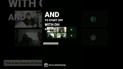 Video Clip 3 of Jeff( TrueKnowledge) moderating the Podcast Of Champions!! What If....? Review/ MCU