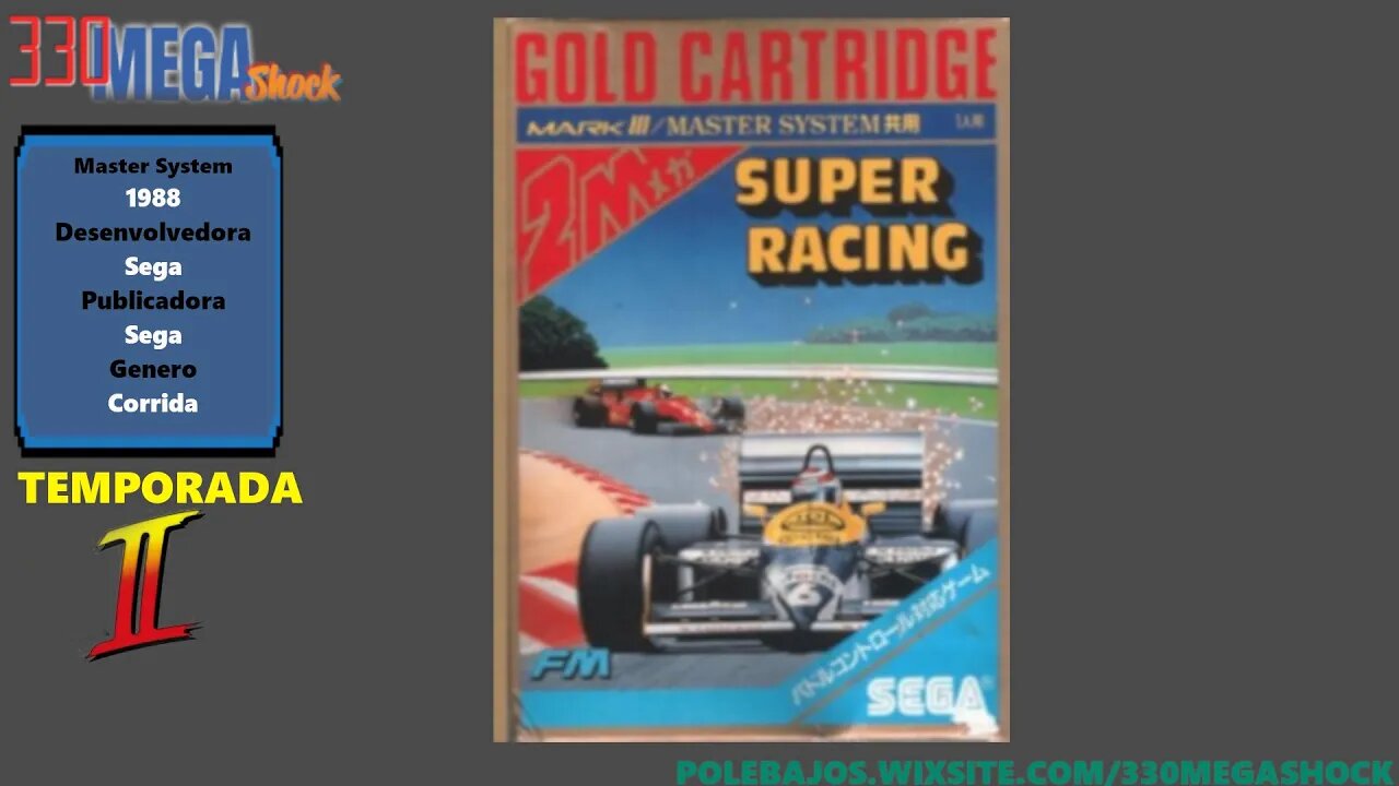 Jogo (Quase) Completo 60: Super Racing (Master System)