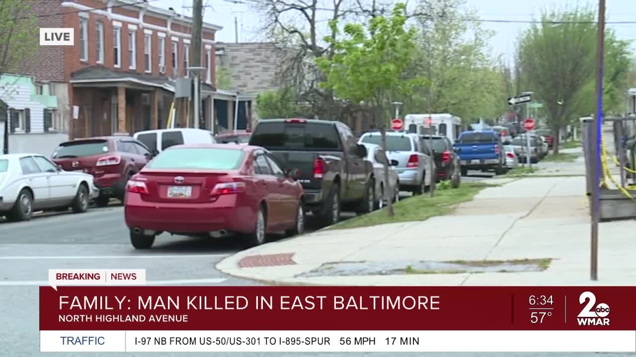 Family: Man murdered in East Baltimore early Tuesday