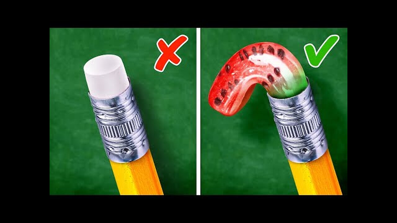 HOW TO SNEAK SNACKS INTO CLASS | Hilarious Food Hacks And Tricks || HD