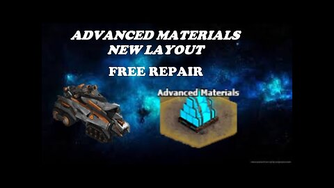 War Commander - New Layout - Advanced Materials - FREE REPAIR