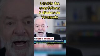 Lula fala dos empréstimos à Venezuela