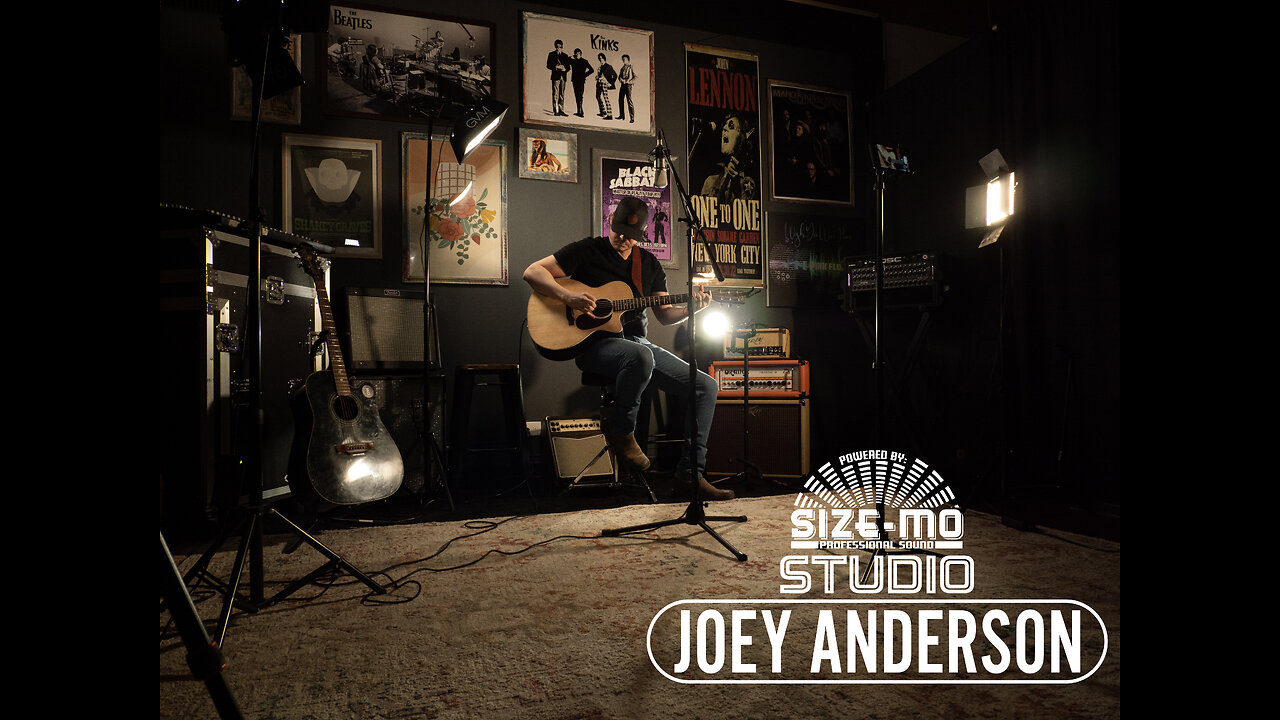 Joey Anderson - Stay at Home | Size-Mo Studio Live Sessions