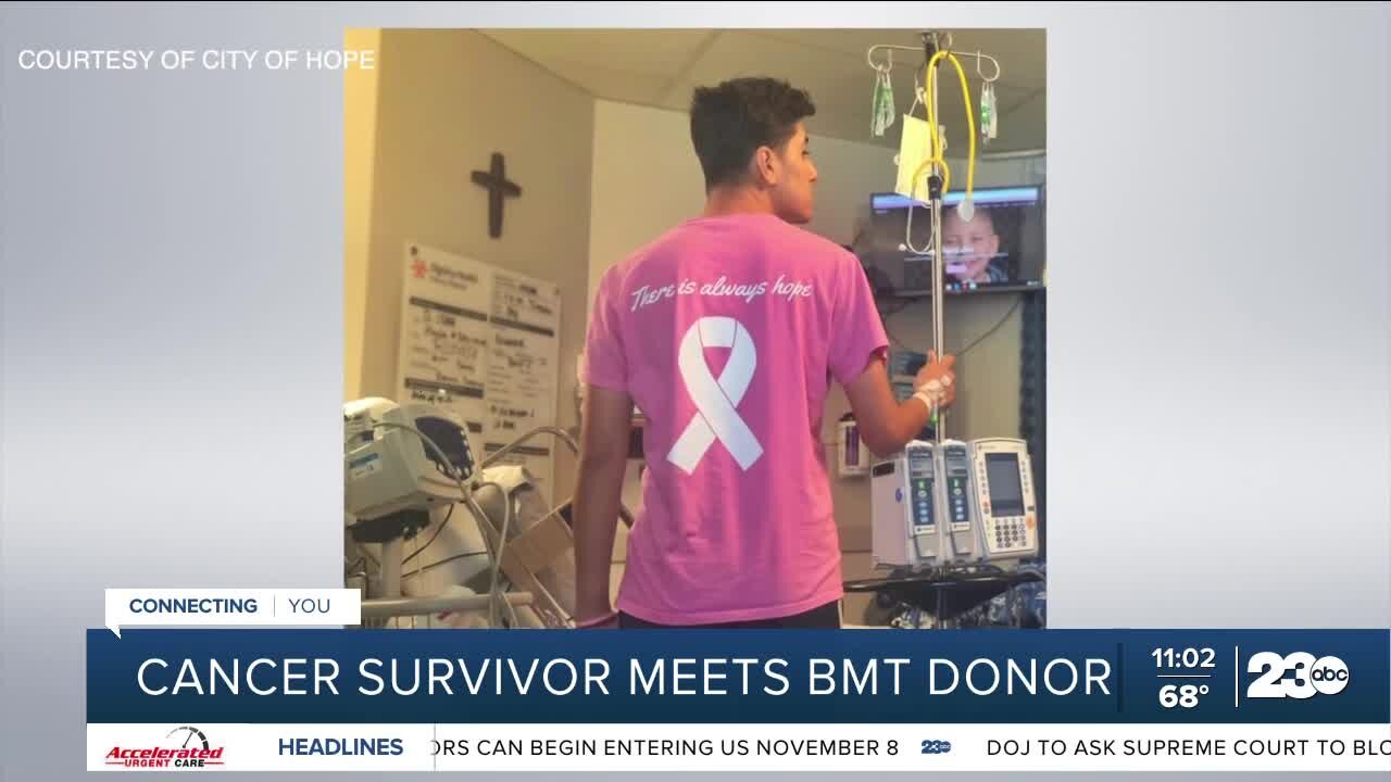 20-year-old cancer survivor from Bakersfield meets donor from Germany for the first time via Zoom