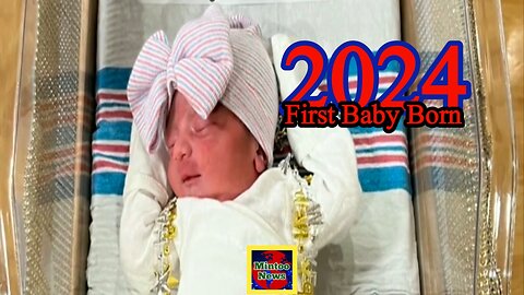 First baby born in 2024