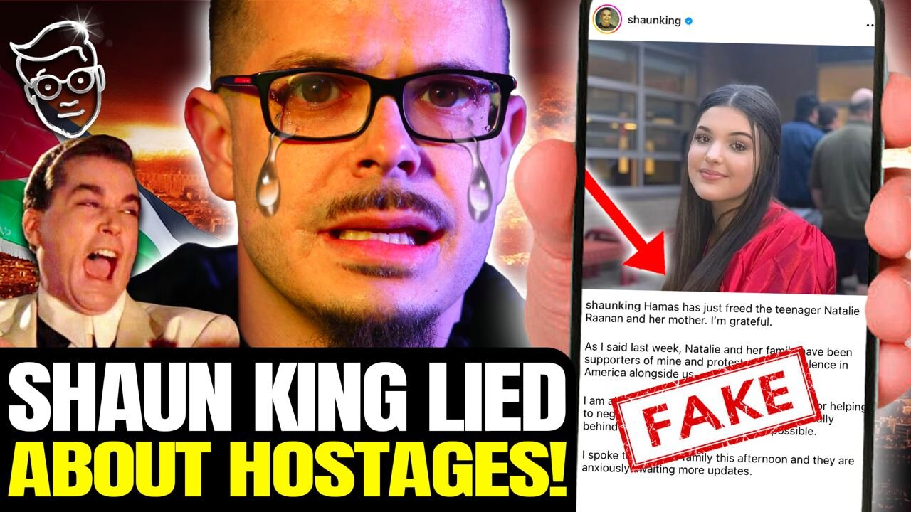 Race-Grifter Shaun King Claims He Freed American Hostages | Hostages Ask 'Who TF Is Shawn King?' 👀