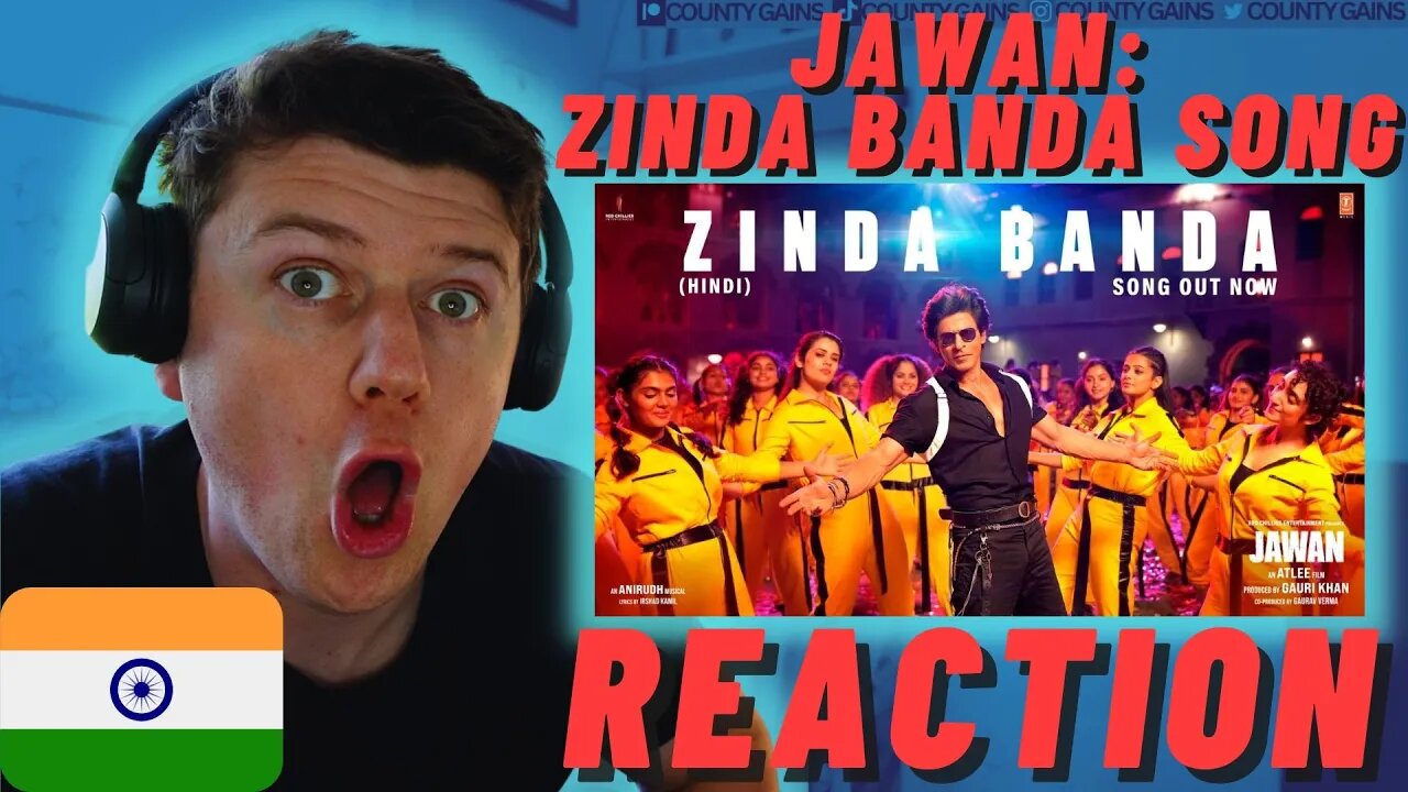 Jawan: Zinda Banda Song | IRISH REACTION |Shah Rukh Khan