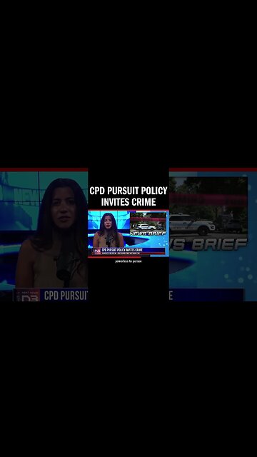 CPD Pursuit Policy Invites Crime