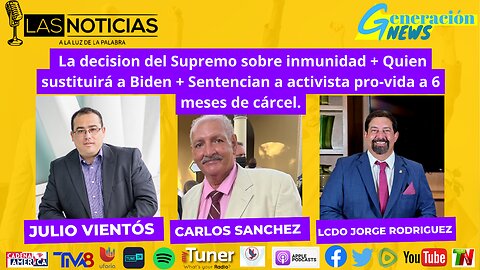 La decision del Supremo sobre inmunidad + Sentencian a activista pro-vida a 6 meses de cárcel.