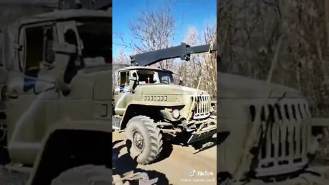 ABANDONED RUSSIAN TOW TRUCK! RUSSIA UKRAINE WAR!