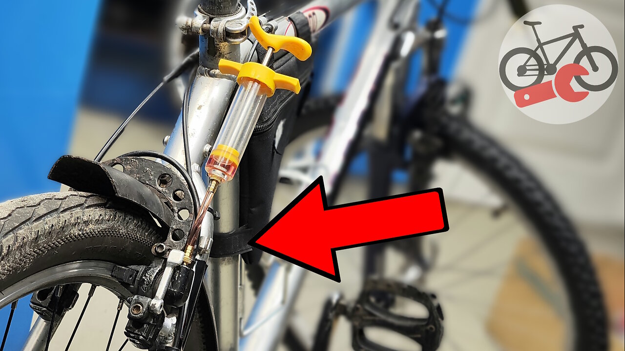 How to change brake fluid for bike hydraulic V-Brake. Magura HS 11 Special